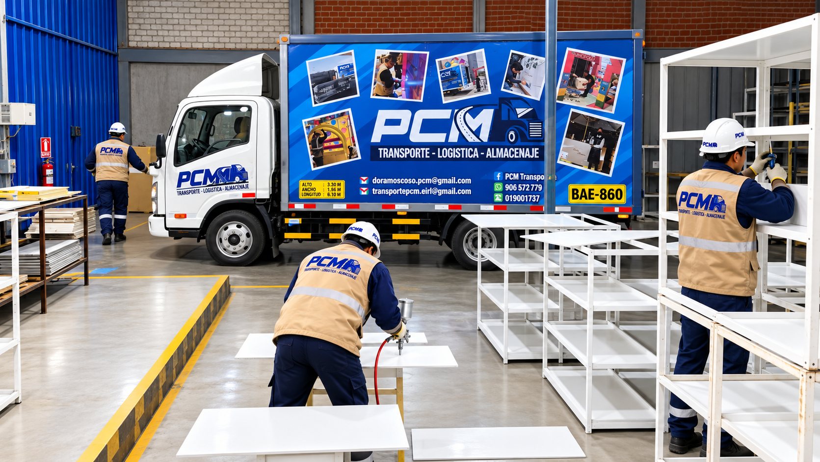 Maestranza y fabricación de mobiliario PCM